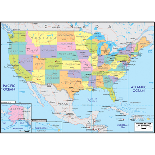 미국(unitedstates map)지도
