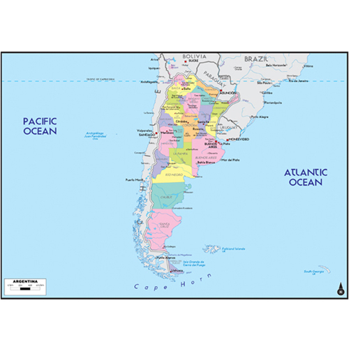 아르헨티나(argentina map)지도