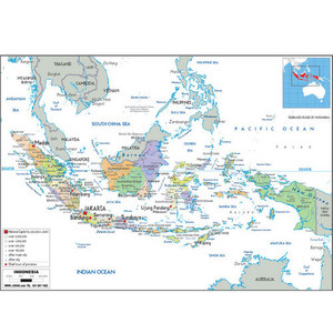 인도네시아(indonesia map)지도