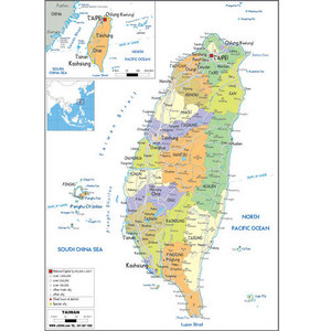 대만(taiwan map)지도