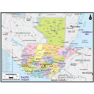 과테말라(guatemala map)지도