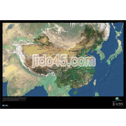 중국 위성지도