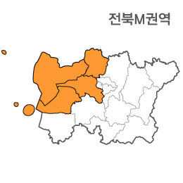 [새만금]전라북도 전북 M권역 (1.김제시 2.부안군 3.군산시 4.익산시)