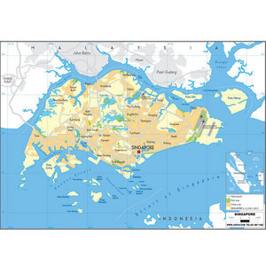 싱가폴(singapore map)지도