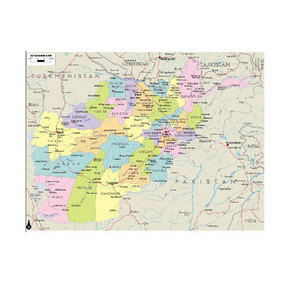 아프가니스탄(afghanistan map)지도
