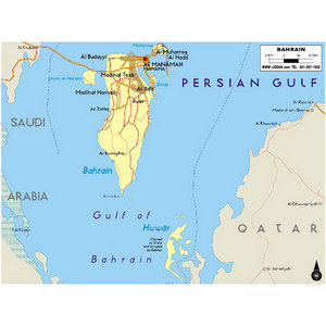 바레인(bahrain map)지도