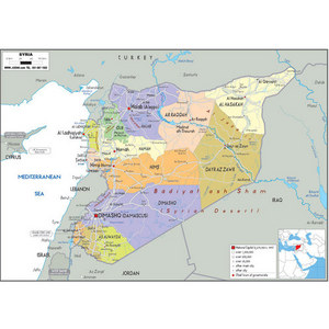 시리아(syria map)지도