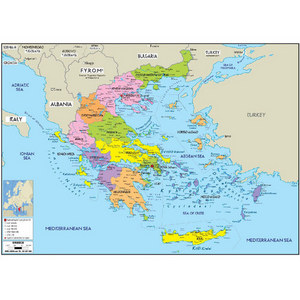 그리스(greece map)지도