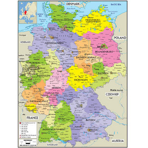 독일(germany map)지도