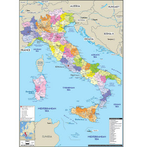 이탈리아(italy map)지도