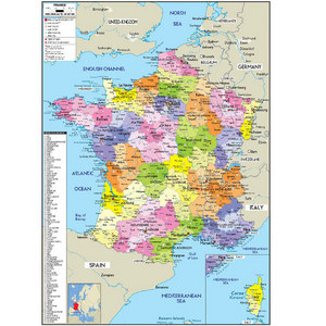 프랑스(france map)지도